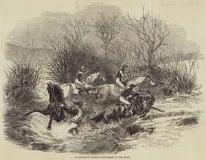 The Southgate Steeple Chase, Scene at the Brook (engraving) 作者 英语学校