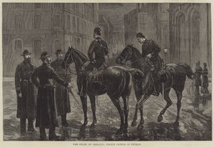 爱尔兰州，都柏林警察巡逻队（版画） 作者 英语学校