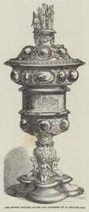 Swiney Bequest Silver Cup，由 D Maclise, RA 设计（雕刻） 作者 英语学校