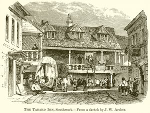 The Tabard Inn，Sourthwark 作者 英语学校