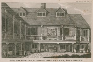 The Tabard Inn，Southwark 作者 英语学校