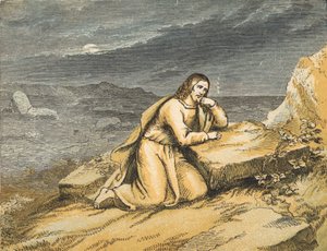 诱惑》（彩绘版画 作者 英语学校
