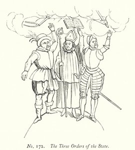 The Three Orders of the State (engraving) 作者 英语学校