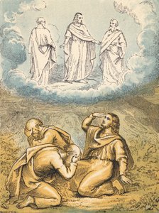 The Transfiguration (coloured engraving) 作者 英语学校