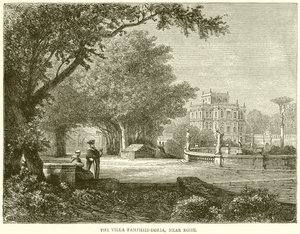 Villa Pamphili-Doria，靠近罗马 作者 英语学校