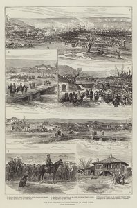 战争、普列夫纳和奥斯曼帕夏的投降（版画） 作者 英语学校