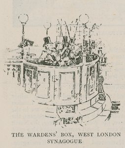 Wardens Box，西伦敦犹太教堂 作者 英语学校