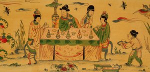 Witcombe内阁，c.1697（日本和镀银木） 作者 英语学校