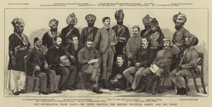 英国政治代理人莱佩尔格里芬先生及其工作人员退出了卡布尔 作者 英语学校