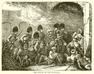 对Alumbagh的袭击（1857年） 作者 英语学校