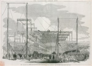 位于伦敦海德公园的建筑，用于1851年的大展 作者 英语学校
