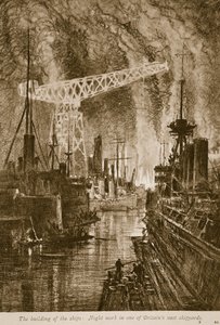建造船只：1914年至1919年在英国一个巨大的造船厂进行夜间工作 作者 英语学校