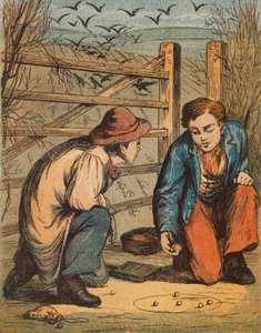 粗心的乌鸦饲养员（彩色石版画） 作者 英语学校