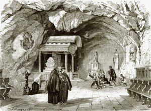 圣罗萨莉亚教堂在巴勒莫附近，在西西里岛 作者 英语学校