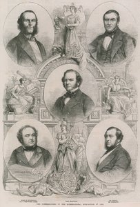 1862年国际展览的委员 作者 英语学校