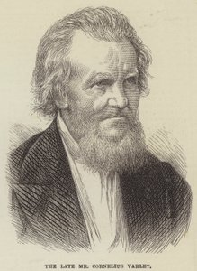已故的 Cornelius Varley 先生（版画） 作者 英语学校