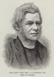 The late Very Reverend J S Howson, DD, Dean of Chester (engraving) 作者 英语学校
