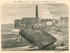 1877年9月8日，克利奥帕特拉的发射 作者 English School