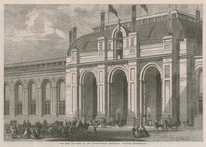 1862年国际展览的主要入口 作者 英语学校