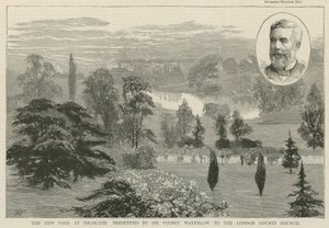 Highgate的新公园由Sir Sydney Waterlow主持 作者 英语学校