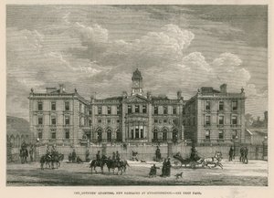 军官们在骑士桥的新骑兵兵营宿舍 作者 英语学校