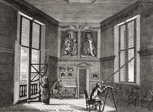 格林威治的旧观察室，来自JR Green的英国人简史，于1893年出版 作者 英语学校