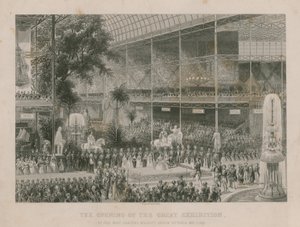 1851年5月1日，维多利亚女王最尊贵的陛下举办的大型展览开幕 作者 英语学校