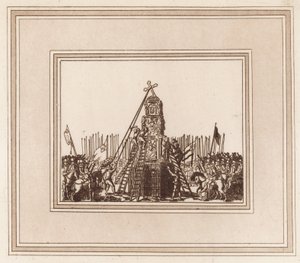 在1643年5月2日拉下Cheapside Cross 作者 英语学校