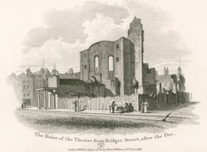 从Bridges Street到皇家剧院的废墟，Drury Lane 作者 英语学校