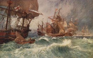 投降的传票：1588年袭击西班牙无敌舰队的事件