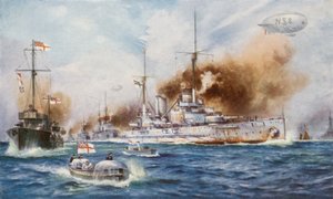 1918年投降德国公海舰队