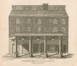 伦敦干草市场皇家剧院于1821年停工 作者 英语学校