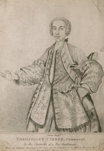 Theophilis Cibber，喜剧演员 作者 英语学校