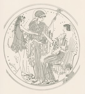 特修斯和安菲特律忒斯（雕刻） 作者 英语学校