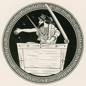 胸中的图阿斯（雕刻） 作者 英语学校