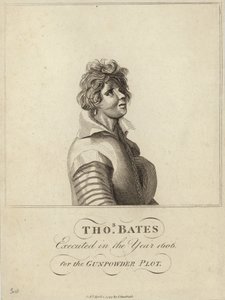 托马斯·贝茨于1606年为火药阴谋执行死刑 作者 英语学校