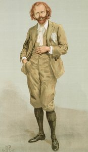 托马斯霍尔凯恩（1853-1931）插图来自当天的男人，1896年7月在Punch杂志上发表 作者 英语学校