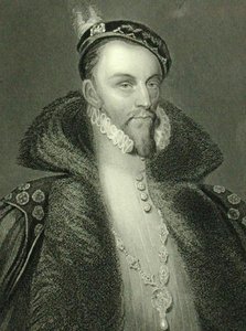 托马斯-拉德克利夫(约1526-83)苏塞克斯的第三任伯爵(雕刻) 作者 英语学校