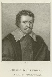 Thomas Wentworth, Earl of Strafford (engraving) 作者 英语学校