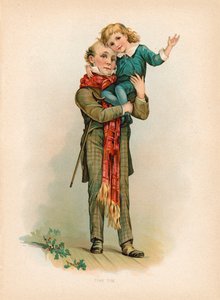 Tiny Tim (chromolitho) 作者 英语学校