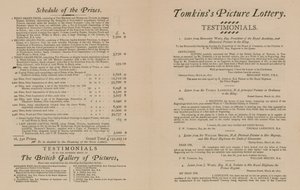 英国画廊的Tomkinss Picture Lottery 作者 英语学校