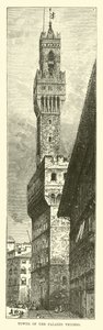 Palazzo Vecchio的塔 作者 英语学校