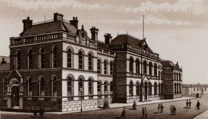 贝尔法斯特市政厅（石版画） 作者 英语学校