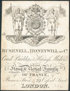 贸易卡，Bushnell，Honeywill和Co. 作者 英语学校
