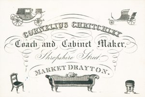 贸易卡，Cornelius Critchley 作者 英语学校