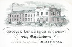交易卡，George Langridge＆Company 作者 英语学校