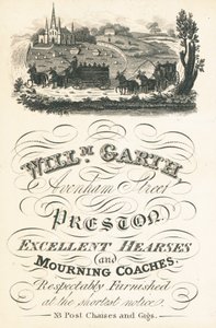 交易卡，William Garth 作者 英语学校