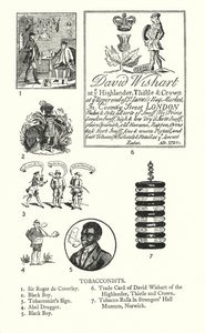 Trade signs: Tobacconists (litho) 作者 英语学校