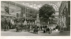 Transept Looking North，Great Exhibition，1851 作者 英语学校