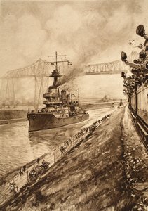 英国海军霸权的胜利证据：HMS赫拉克勒斯穿越基尔运河，1914-19 作者 英语学校